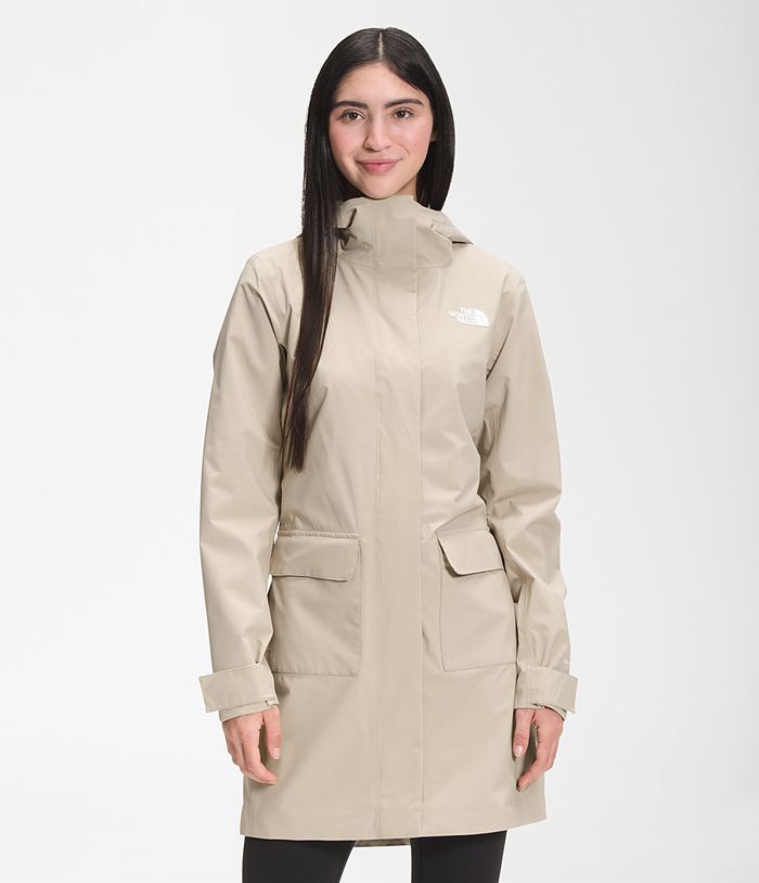 Chubasquero The North Face Mujer Beige City Breeze Parka Ii 82790OCUP